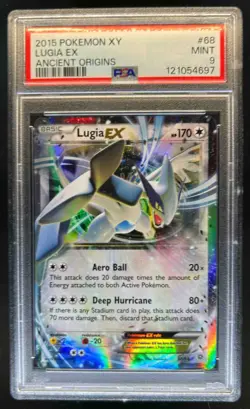 2015 Pokemon XY Ancient Origins Lugia Holo #68/98 PSA 9 - Image 1