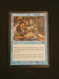 Mtg Rhystic Study 🌟 Prophecy 🌟Regular Magic The Gathering - Image 1