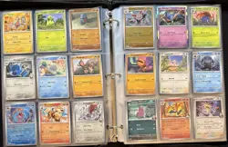 HUGE Pokemon Binder Card Collection 342 lot Modern Mix Phantasmal Destined - Image 3