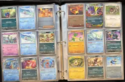 HUGE Pokemon Binder Card Collection 342 lot Modern Mix Phantasmal Destined - Image 4