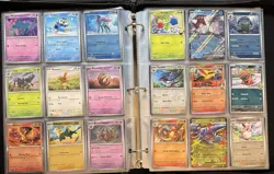 HUGE Pokemon Binder Card Collection 342 lot Modern Mix Phantasmal Destined - Image 5