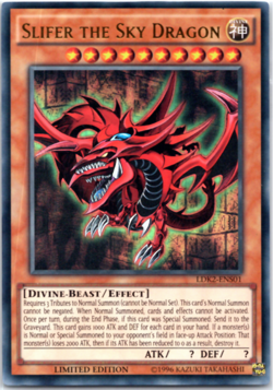 Slifer the Sky Dragon - LDK2-ENS01 - Ultra Rare - Limited Edition Yugioh - Image 1
