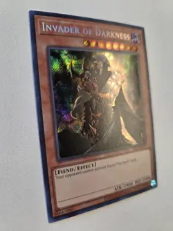 Invader of Darkness IOC-EN111 Yugioh 25th Anniversary Invasion of Chaos Mint - Image 2