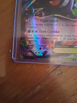 Pokemon TCG Gengar EX 34/119 Phantom Forces Ultra Rare Card - Image 2