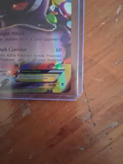 Pokemon TCG Gengar EX 34/119 Phantom Forces Ultra Rare Card - Image 3