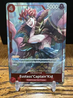 Eustass "Captain" Kid OP14-014 R The Azure Sea's Seven One Piece Dash Pack Promo - Image 1