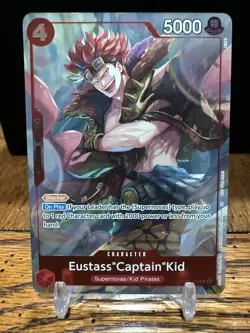 Eustass "Captain" Kid OP14-014 R The Azure Sea's Seven One Piece Dash Pack Promo - Image 2