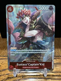 Eustass "Captain" Kid OP14-014 R The Azure Sea's Seven One Piece Dash Pack Promo - Image 3