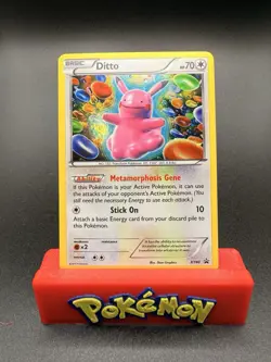 Pokemon TCG - 2015 XY Black Star Promo Ditto #XY40 Rare Holo NM - Image 1