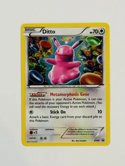 Pokemon TCG - 2015 XY Black Star Promo Ditto #XY40 Rare Holo NM - Image 1