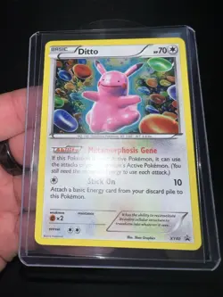 Pokemon TCG - 2015 XY Black Star Promo Ditto #XY40 Rare Holo NM - Image 1