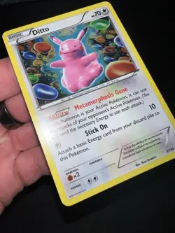 Pokemon TCG - 2015 XY Black Star Promo Ditto #XY40 Rare Holo NM - Image 3