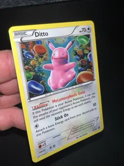 Pokemon TCG - 2015 XY Black Star Promo Ditto #XY40 Rare Holo NM - Image 4
