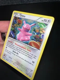 Pokemon TCG - 2015 XY Black Star Promo Ditto #XY40 Rare Holo NM - Image 5