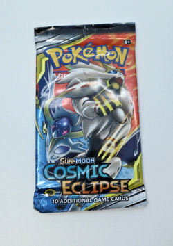 Cosmic Eclipse Booster Pack Sun and Moon Pokemon TCG Factory Sealed - Image 2