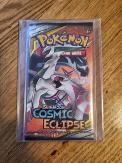 1 x Cosmic Eclipse Booster Pack Sun And Moon Pokemon TCG Factory Sealed - Image 2