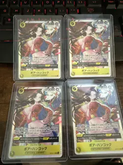 Japanese One Piece Boa Hancock OP14-112 SR The Azure Sea’s Seven (4x Total) - Image 1