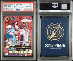 PSA 10 Boa Hancock OP14-112 SP SR The Azure Sea's Seven ONE PIECE Card Japanese - Image 3