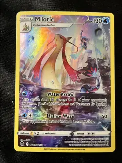 Milotic TG02/TG30 Silver Tempest Trainer Gallery Holo Pokemon Card NM - Image 1