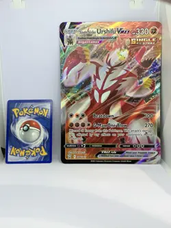 Single Strike Urshifu VMAX 086/163 JUMBO Oversized Textured Promo Card Pokemon - Image 1