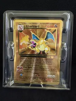 Gold Metal Charizard/Pikachu - Celebrations UPC Promo - Pokemon Card - NM - Image 2