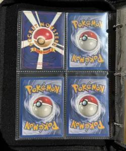 Vintage Pokemon Card Binder Collection Lot Charizard’s First Edition Holo’s WOTC - Image 2
