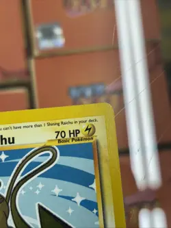 Pokemon TCG Shining Raichu Neo Destiny Holo Card 111/105 Secret Rare - Image 5