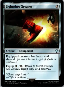 MTG - Lightning Greaves (349) - FIC - Normal - Image 1