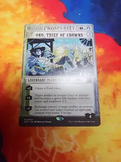 Oko, Thief of Crowns - Outlaws of Thunder Junction: Breaking News - NM - Image 1