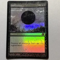 MTG Foil Damnation Planar Chaos HP - See Pictures For Condition Before Buying!!! - Image 3