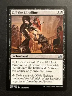 Magic the Gathering MTG Shadows over Innistrad Call the Bloodline #103 NM - Image 1