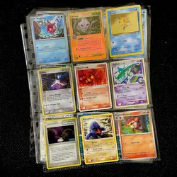 Old Pokemon Cards Mix VINTAGE Rare Collection binder Pages Holo WOTC Mixed TCG - Image 1