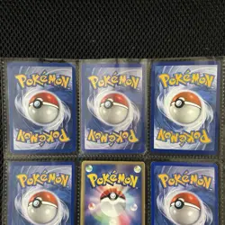 Old Pokemon Cards Mix VINTAGE Rare Collection binder Pages Holo WOTC Mixed TCG - Image 4