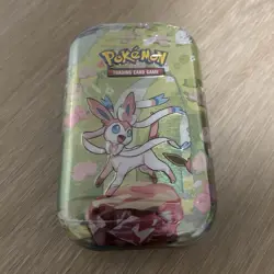 Pokemon TCG Prismatic Evolutions Mini Tin SEALED NEW Sylveon - Image 1