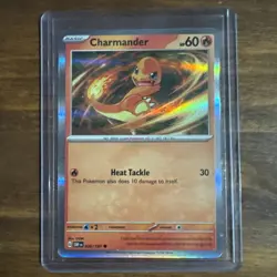 Pokemon TCG Charmander Sv03: Obsidian Flames 026/197 Holo Promo Promo - Image 1