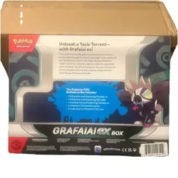 Pokemon TCG Grafaiai ex Box With Shroodle Promo Oversize 4 Booster Packs New - Image 2