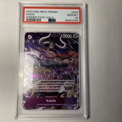 PSA 10 Kaido 2023 Winner ST04-003 One Piece Promo Treasure Cruise English - Image 1