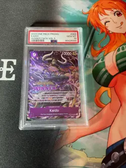 Kaido 2023 One Piece Promo Winner Pack Vol. 5 Treasure #ST04-003 PSA 10 GEM MINT - Image 1