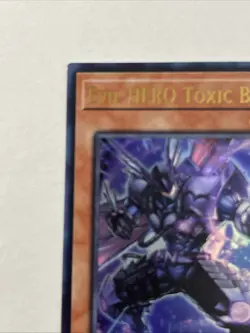 Evil HERO Toxic Bubble SUDA-EN001 Ultra Rare Yugioh Card 1st Edition Mint - Image 2