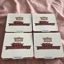 4x Pokemon Booster Box Destined Rivals PORTUGUESE Brand New Sealed Box TCG - Image 1