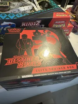 Pokemon TCG SV Destined Rivals ETB Elite Trainer Box Factory Sealed New - Image 1
