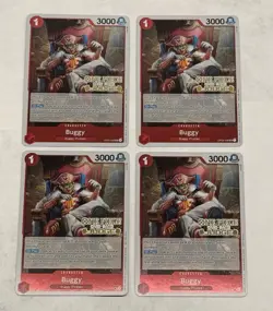 One Piece Buggy (Judge Pack Vol. 2) OP03-008 Promotion (4x) Cards English Foil - Image 1