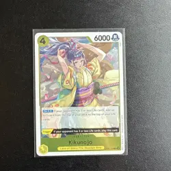 Kikunojo OP06-104 Wings of the Captain One Piece English NM R Foil Holo - Image 1