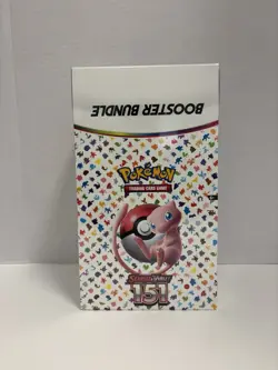 POKEMON 151 BOOSTER BUNDLE DISPLAY CASE - US ENGLISH - FACTORY SEALED - Image 1