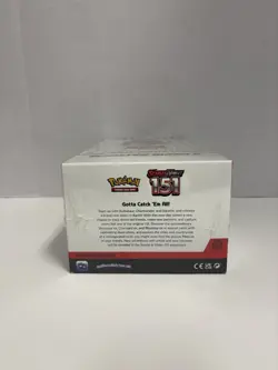 POKEMON 151 BOOSTER BUNDLE DISPLAY CASE - US ENGLISH - FACTORY SEALED - Image 4