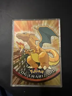 Charizard Holo Foil Topps TV Animation Pristine Pokemon Card #6 1999 - Image 1