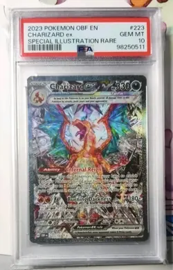 PSA 10 Charizard EX 223/197 - Obsidian Flames - SIR - Pokemon TCG - Image 1