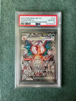 PSA 10 Charizard EX 223/197 - Obsidian Flames - SIR - Pokemon TCG - Image 1