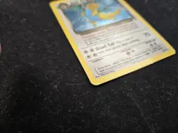 Pokemon Dark Dragonite Team Rocket Holo Rare 5/82 Vintage HP/Damaged - Image 4