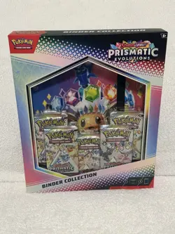 Pokemon TCG: Scarlet & Violet Prismatic Evolutions Binder Collection New/Sealed - Image 1